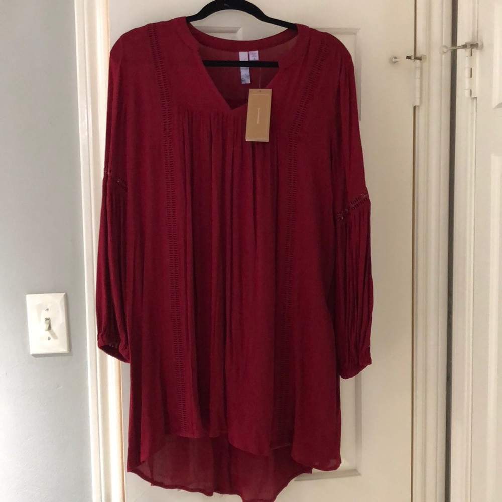 Red Francesca’s dress